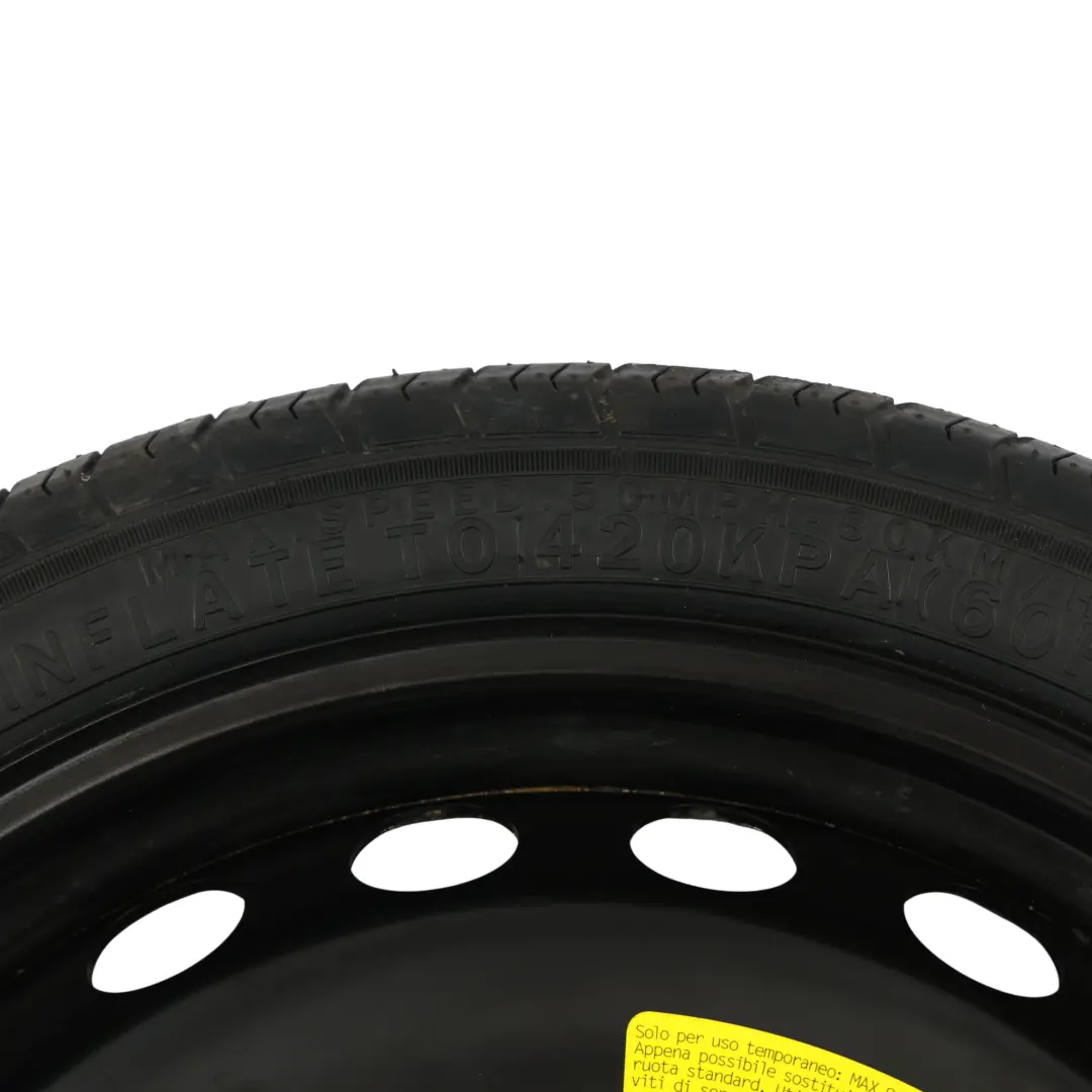  Felga Stalowa Koło Zapasowe Dojazdowe 145/60 R20 ET17 4.5J 20" - SKU SPAREWHEEL - Numer Części SPAREWHEEL