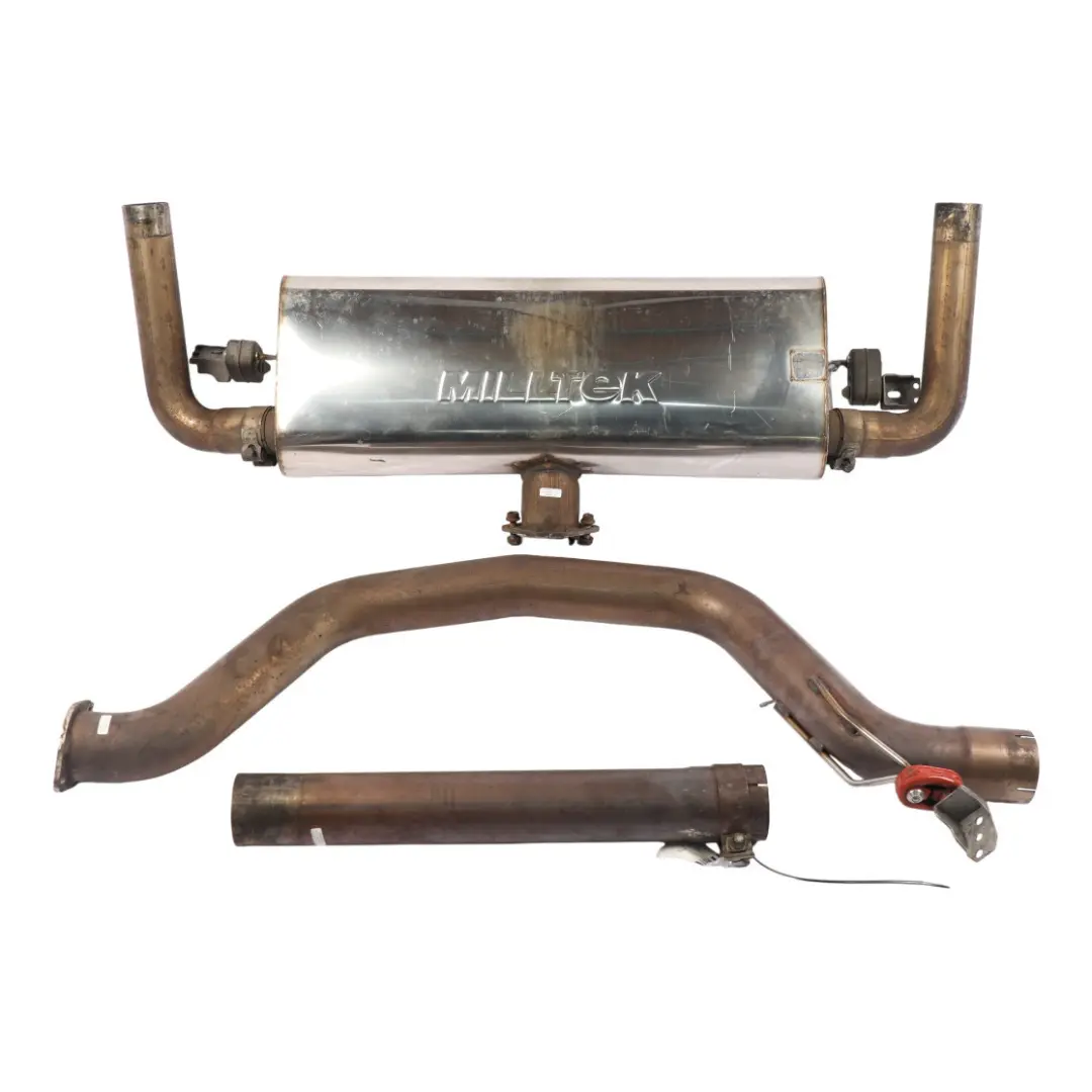 Mk8 Milltek Rear Exhaust System Sport Muffler Back Box Double Pipe 2.0 to VW Golf with Part number SSXVW620MP VW Golf Mk8 Milltek Rear Exhaust System Sport Muffler Back Box Double Pipe 2.0 - SKU SSXVW620MP - Part number SSXVW620MP