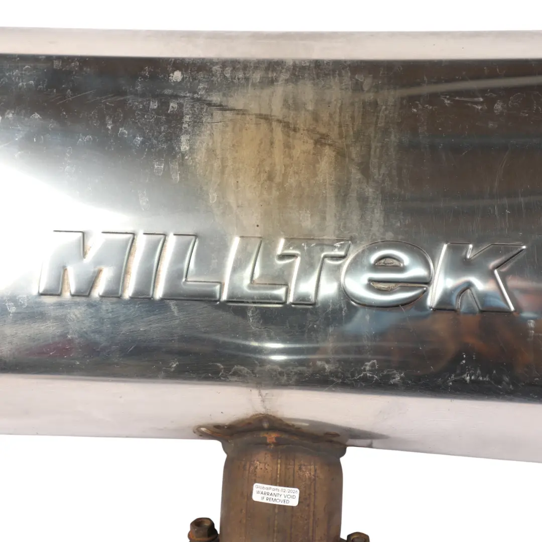 Mk8 Milltek Rear Exhaust System Sport Muffler Back Box Double Pipe 2.0 to VW Golf with Part number SSXVW620MP VW Golf Mk8 Milltek Rear Exhaust System Sport Muffler Back Box Double Pipe 2.0 - SKU SSXVW620MP - Part number SSXVW620MP