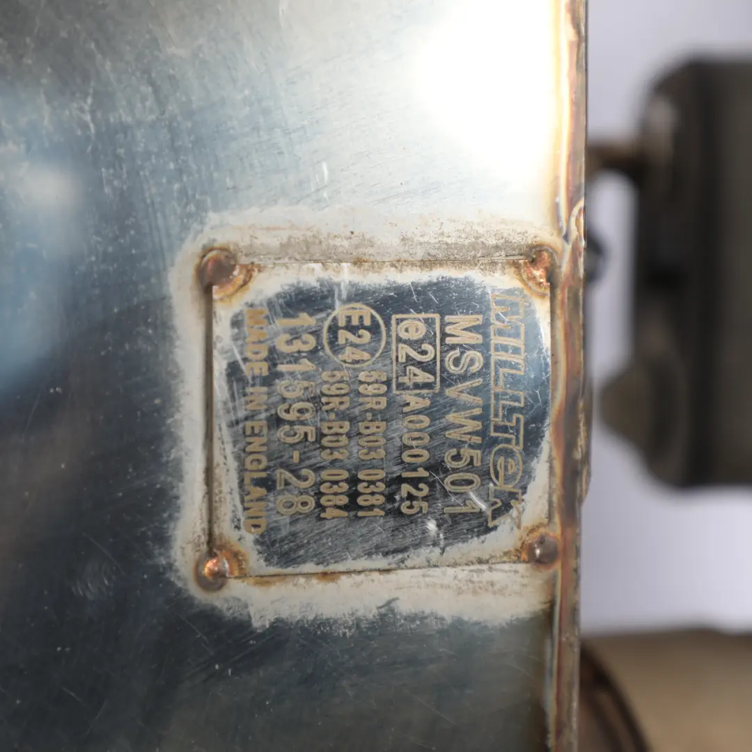 VW Golf Mk8 Milltek Rear Exhaust System Sport Muffler Back Box Double Pipe 2.0 - SKU SSXVW620MP - Part number SSXVW620MP