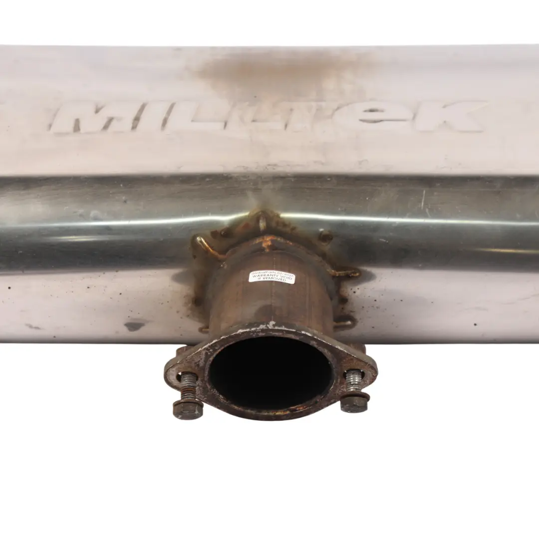 VW Golf Mk8 Milltek Rear Exhaust System Sport Muffler Back Box Double Pipe 2.0 - SKU SSXVW620MP - Part number SSXVW620MP