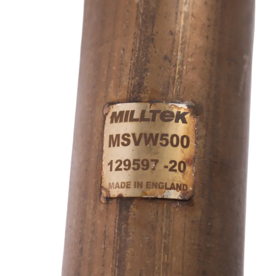 VW Golf Mk8 Milltek Rear Exhaust System Sport Muffler Back Box Double Pipe 2.0 - SKU SSXVW620MP - Part number SSXVW620MP