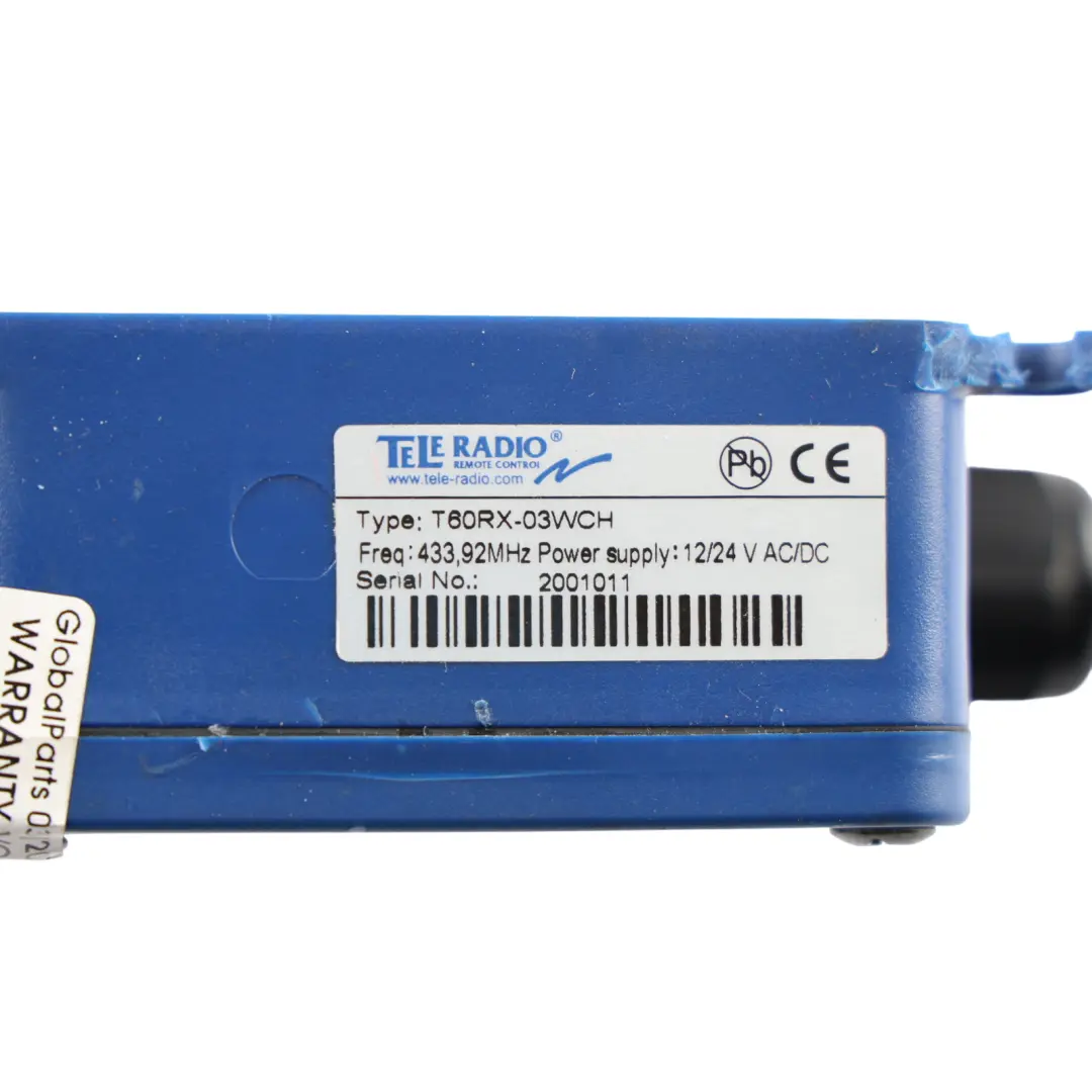  Tele Radio Tipper Remote Control Receiver Transmitter Module T60TX-03TTL 433 MHz - SKU T60RX-03WCH - Part number T60RX-03WCH