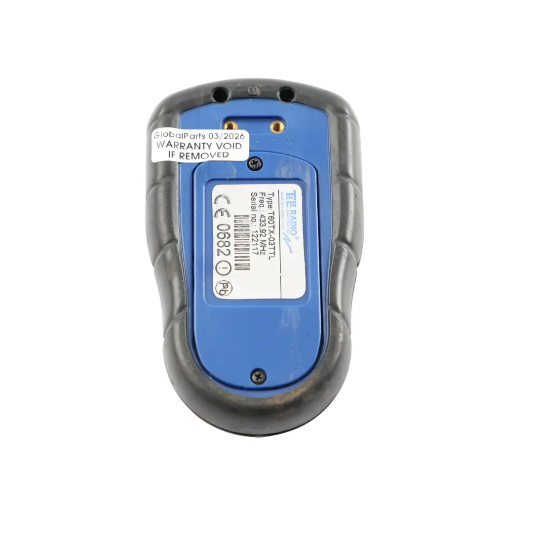 Tele Radio Tipper Remote Control Transmiter Switch Panel 433 MHz to with Part number T60TX-03TTL Tele Radio Tipper Remote Control Transmiter Switch Panel 433 MHz - SKU T60TX-03TTL - Part number T60TX-03TTL