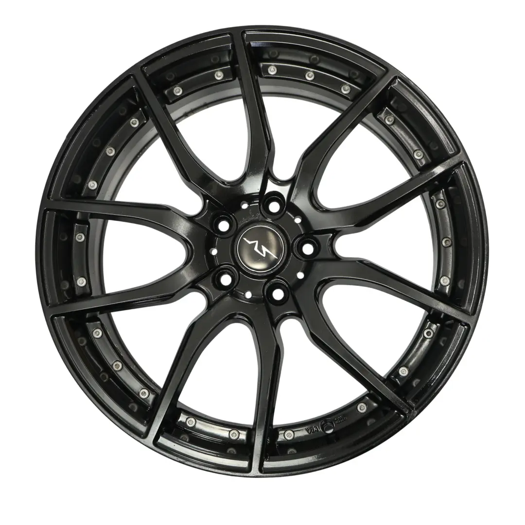 Volkswagen Audi Black Wheel Alloy Rim 20" 8.5J SET - SKU VW-VIA-20-SET - Part number VW-VIA-20-SET