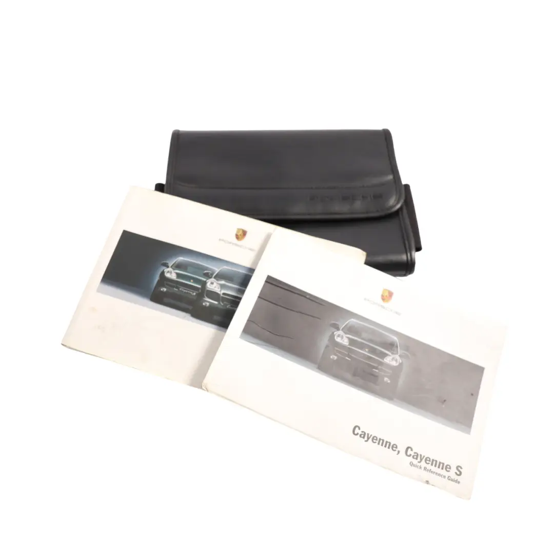 Porsche Cayenne 9PA Service Booklet Owner's Handbook Guide Pouch Case Wallet - SKU WKD94812004 - Part number WKD94812004