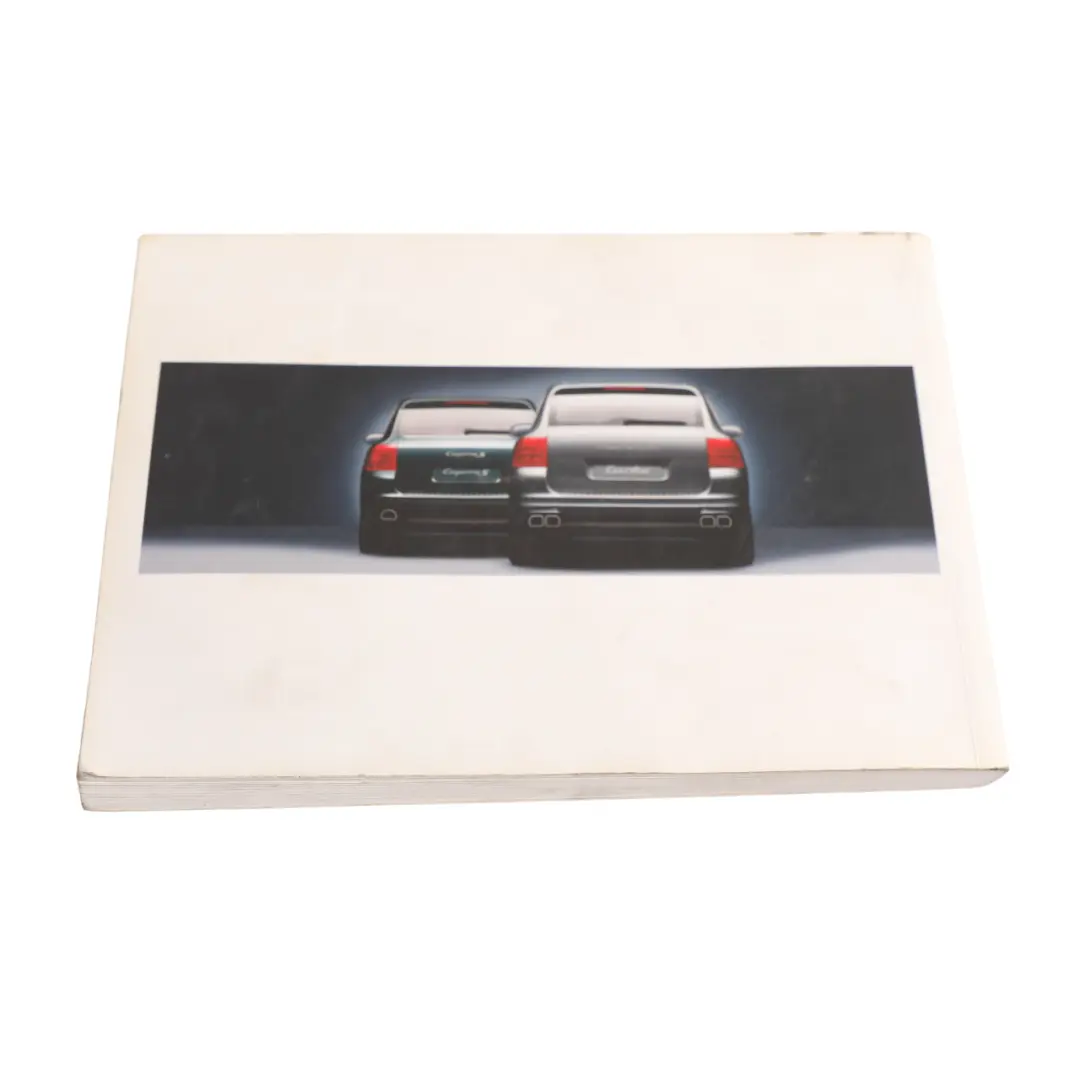 Porsche Cayenne 9PA Service Booklet Owner's Handbook Guide Pouch Case Wallet - SKU WKD94812004 - Part number WKD94812004