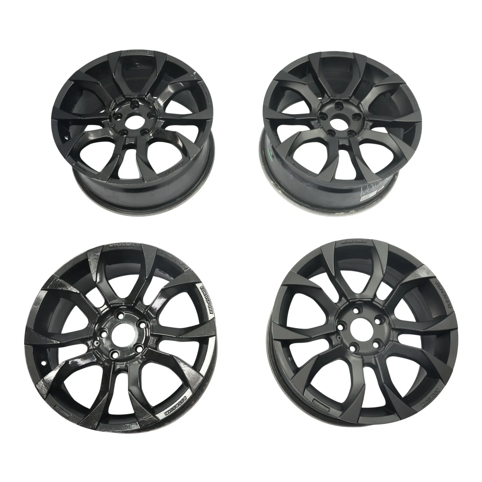 Wolfrace Assassin S146LP Wheel Alloy Rim SET 18" 8J ET:45