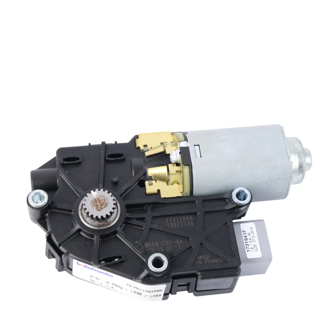 Land Rover Discovery L550 Sunroof Sliding Roof Drive Motor Actuator - SKU WR09-C01-AA - Part number WR09-C01-AA