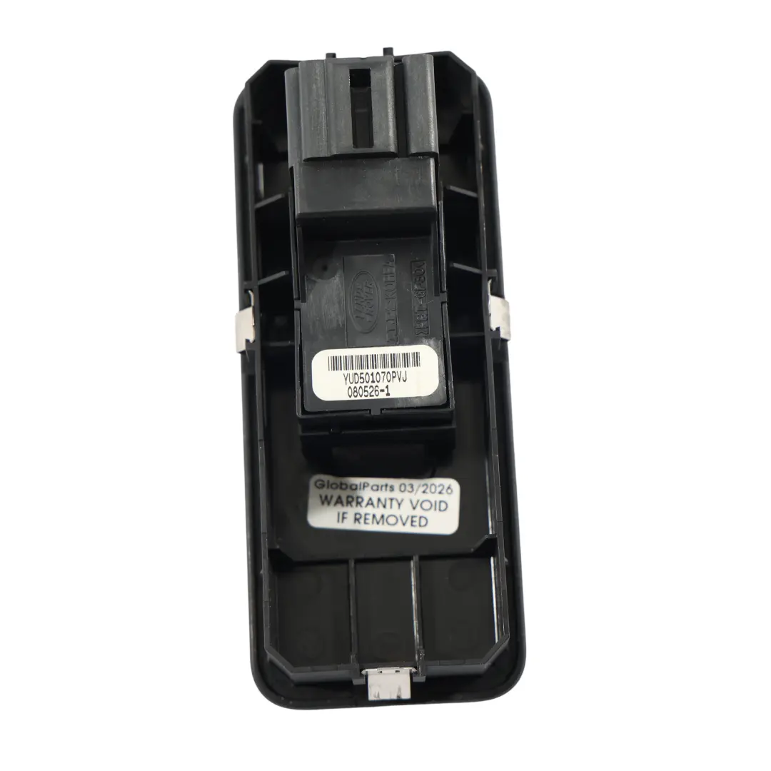 Przełącznik Szyby Pasażera Przód Tył do Ranger Rover L320 o numerze YUD501070PVJ Ranger Rover L320 Przełącznik Szyby Pasażera Przód Tył - SKU YUD501070PVJ - Numer Części YUD501070PVJ