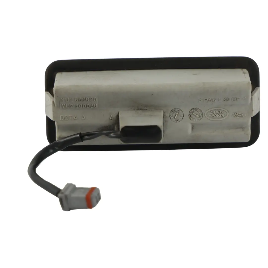 Boot Switch Opener Handle Trim Panel to Range Rover Sport L320 Tailgate with Part number YUZ500020 Range Rover Sport L320 Tailgate Boot Switch Opener Handle Trim Panel - SKU YUZ500020 - Part number YUZ500020