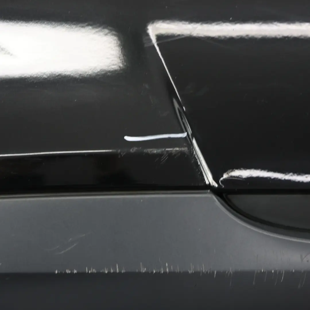 BMW E90 M Sport Rear Bumper PDC Black Sapphire Metallic - 475 - SKU 0033541-BS - Part number 0033541