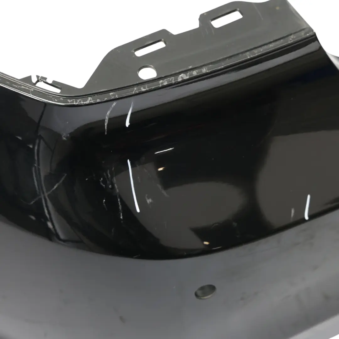 BMW E90 M Sport Rear Bumper PDC Black Sapphire Metallic - 475 - SKU 0033541-BS - Part number 0033541