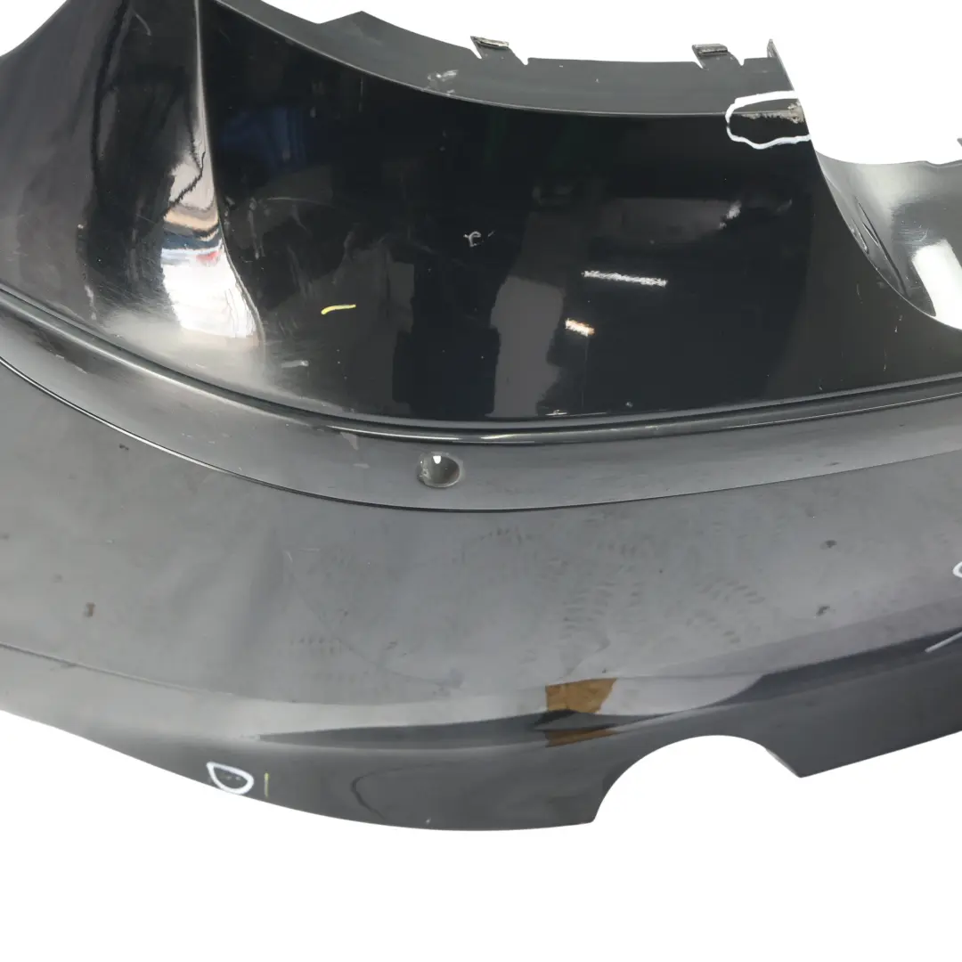 Bumper BMW E81 E87 LCI Trim Panel Black Sapphire Metallic - 475 to Rear with Part number 0035911 Rear Bumper BMW E81 E87 LCI Trim Panel Black Sapphire Metallic - 475 - SKU 0035911-BS1 - Part number 0035911
