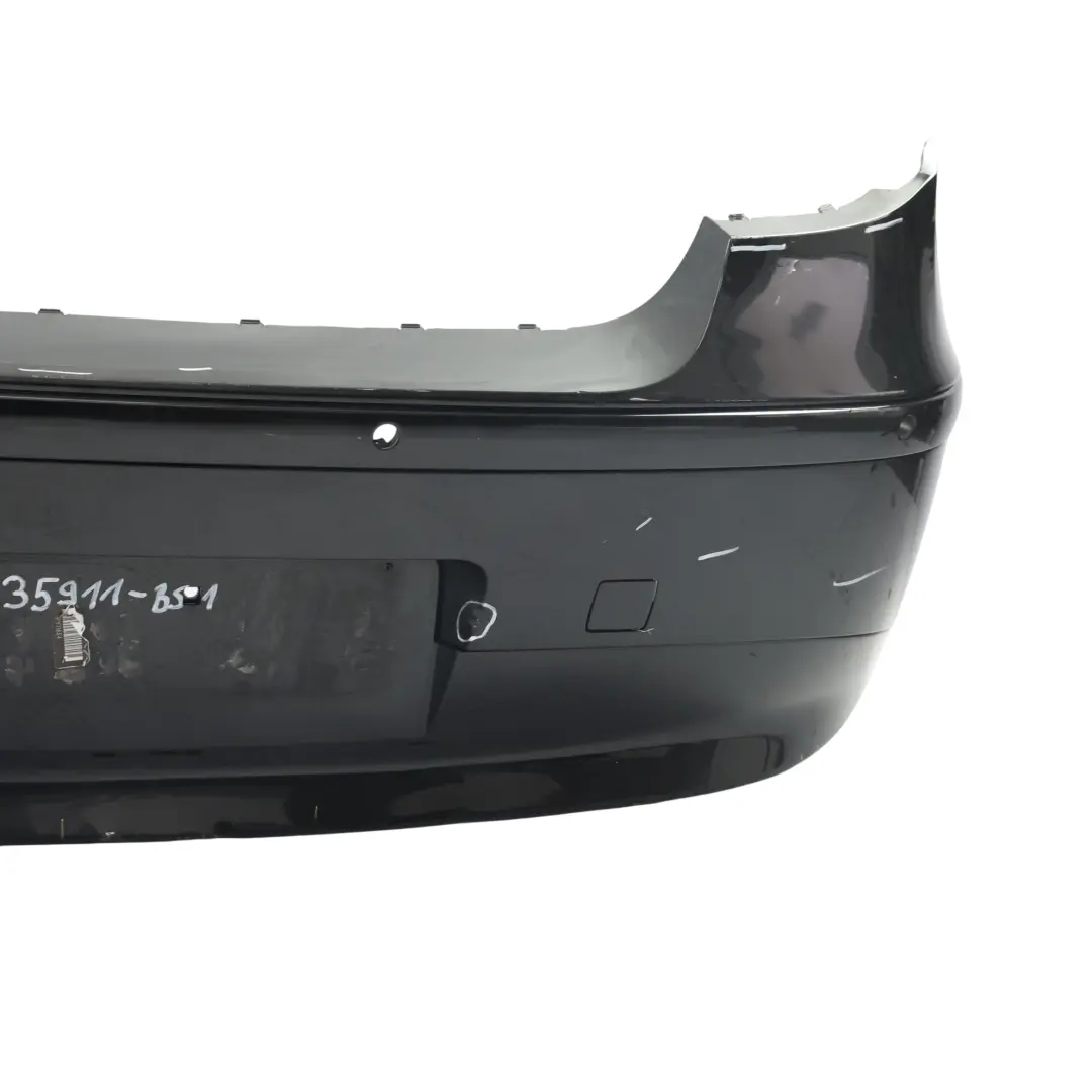 Rear Bumper BMW E81 E87 LCI Trim Panel Black Sapphire Metallic - 475 - SKU 0035911-BS1 - Part number 0035911