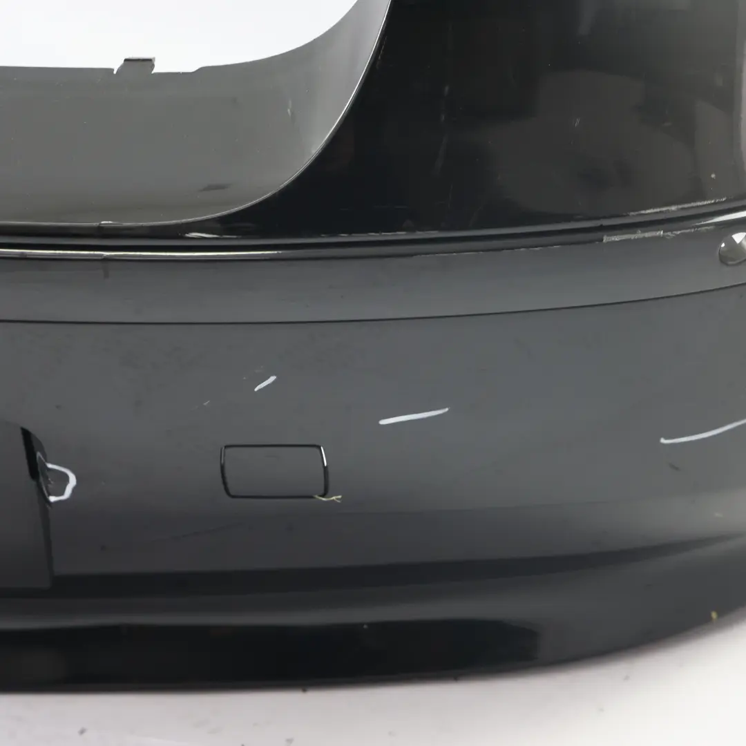 Bumper BMW E81 E87 LCI Trim Panel Black Sapphire Metallic - 475 to Rear with Part number 0035911 Rear Bumper BMW E81 E87 LCI Trim Panel Black Sapphire Metallic - 475 - SKU 0035911-BS1 - Part number 0035911