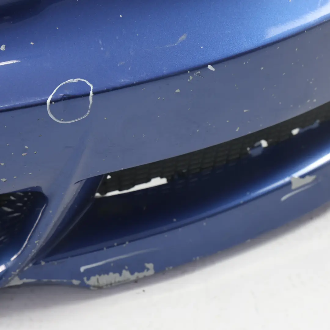 BMW E82 E88 Front Bumper M Sport Trim Panel Montegoblau Metallic - A51 - SKU 0036219-MTB - Part number 0036219