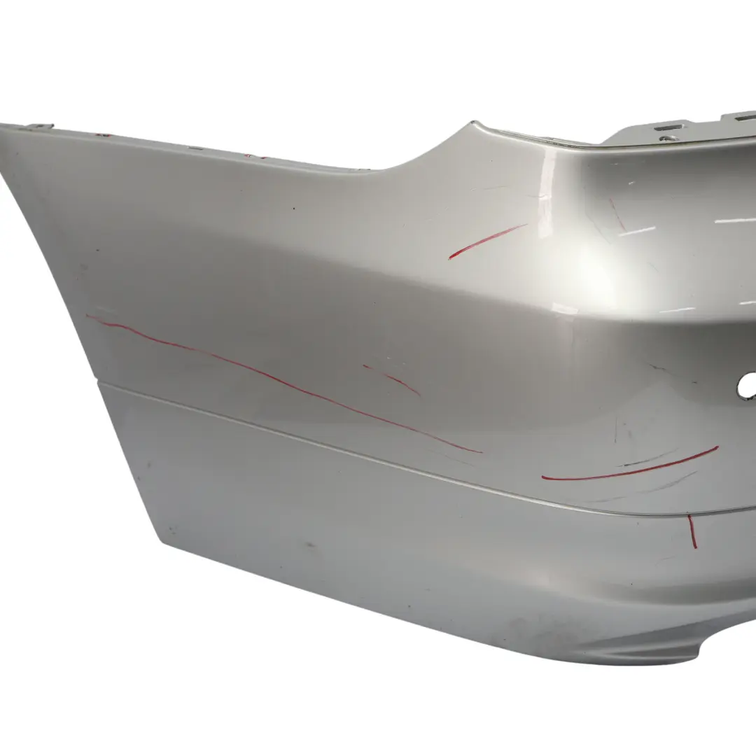 Lift Rear Bumper Trim Panel PDC Titansilber Silver - 354 to BMW E90 LCI with Part number 36875 BMW E90 LCI Lift Rear Bumper Trim Panel PDC Titansilber Silver - 354 - SKU 0036875-TS - Part number 36875