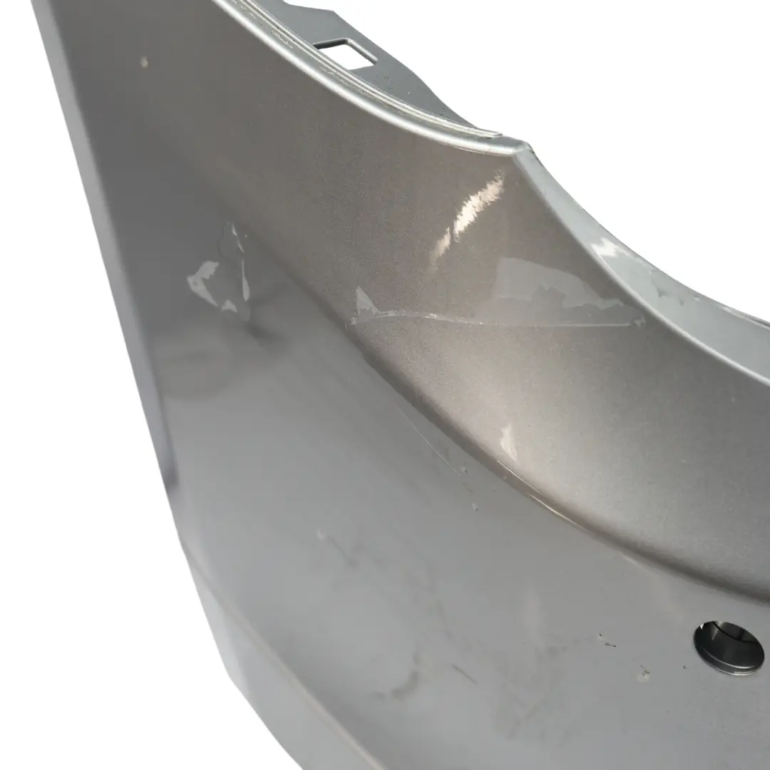 BMW E60 E61 Front Bumper Trim Panel Silbergrau Grey Metallic - A08 - SKU 0149246-SBG - Part number 0149246
