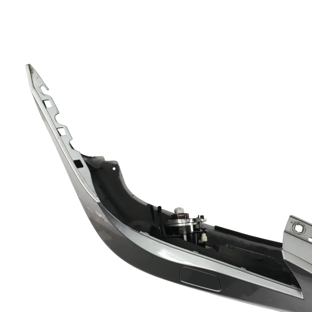 BMW E60 E61 Front Bumper Trim Panel Silbergrau Grey Metallic - A08 - SKU 0149246-SBG - Part number 0149246