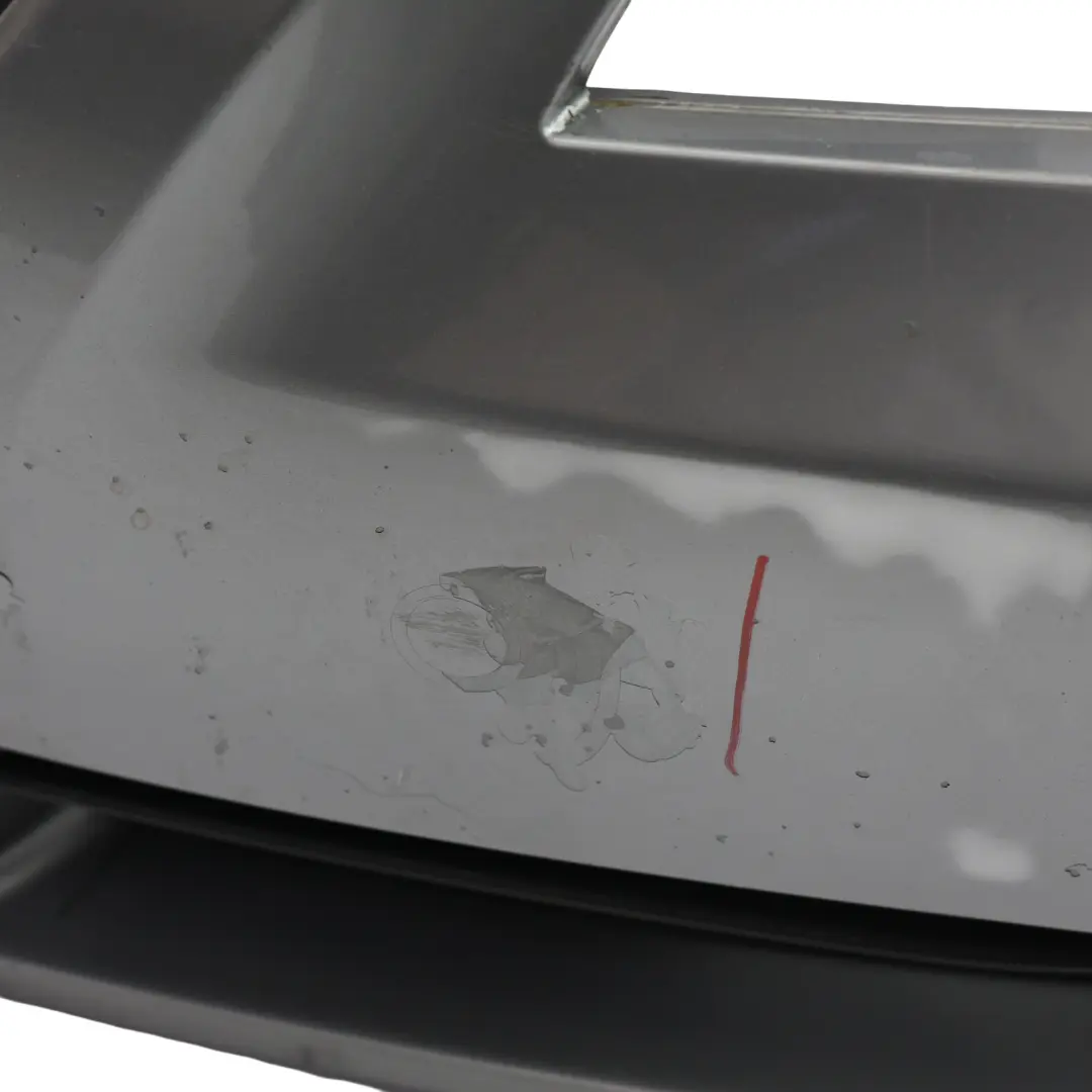 BMW E60 E61 Front Bumper Trim Panel Silbergrau Grey Metallic - A08 - SKU 0149246-SBG - Part number 0149246