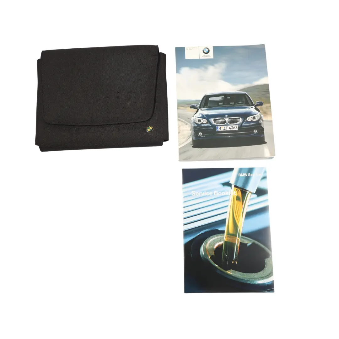 Libro De Servicio Manual Del Propietario Conjunto De Libros Estuche para BMW E60 E61 con número de pieza 0158380 BMW E60 E61 Libro De Servicio Manual Del Propietario Conjunto De Libros Estuche - SKU 0158380 - Número de pieza 0158380