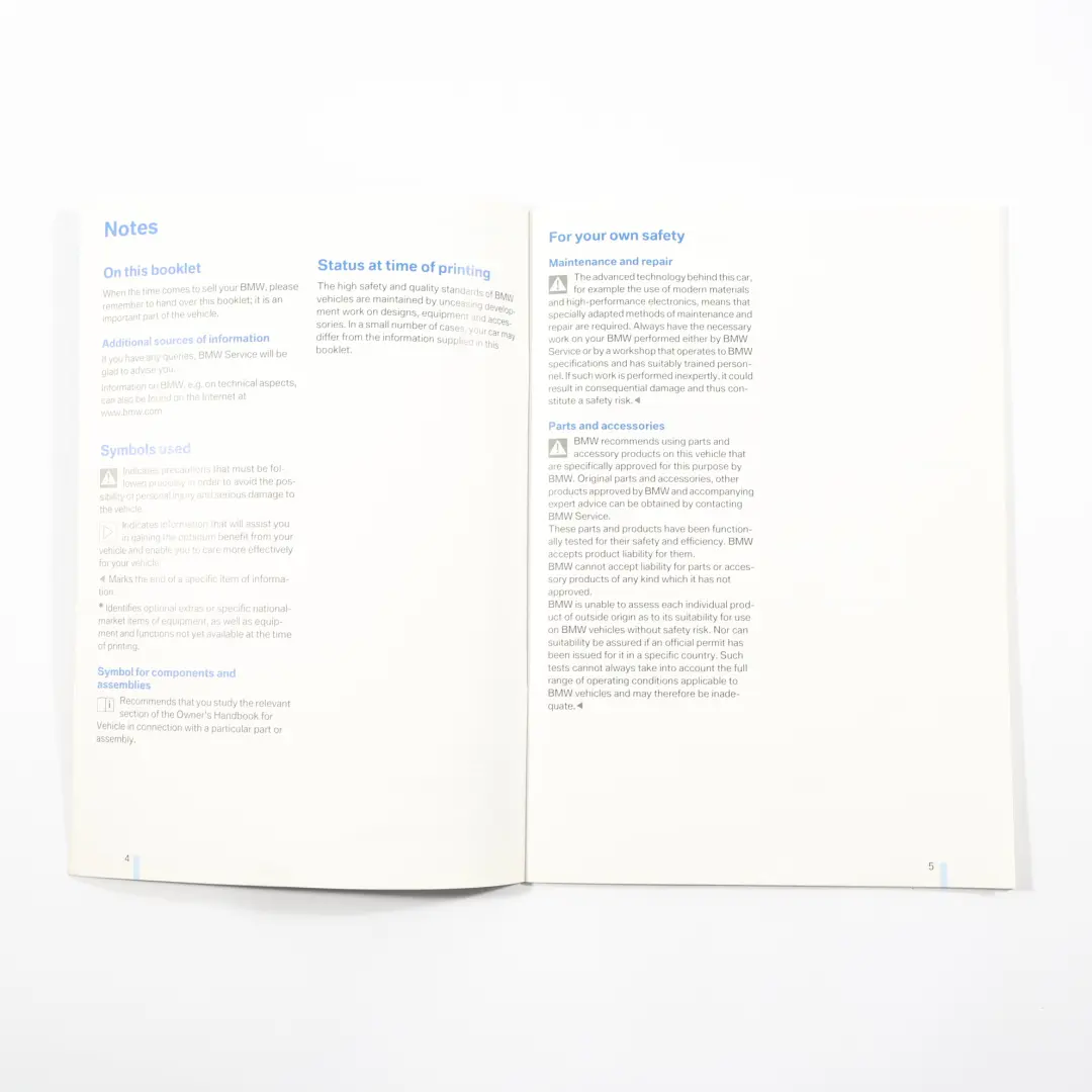 BMW E60 E61 Service Heft Benutzer Handbuch Bücher Set Koffer - SKU 0158380 - Teilenummer 0158380