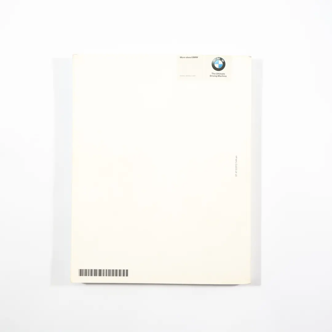 BMW E60 E61 Service Booklet Owner's Handbook Books Set Case - SKU 0158380 - Part number 0158380
