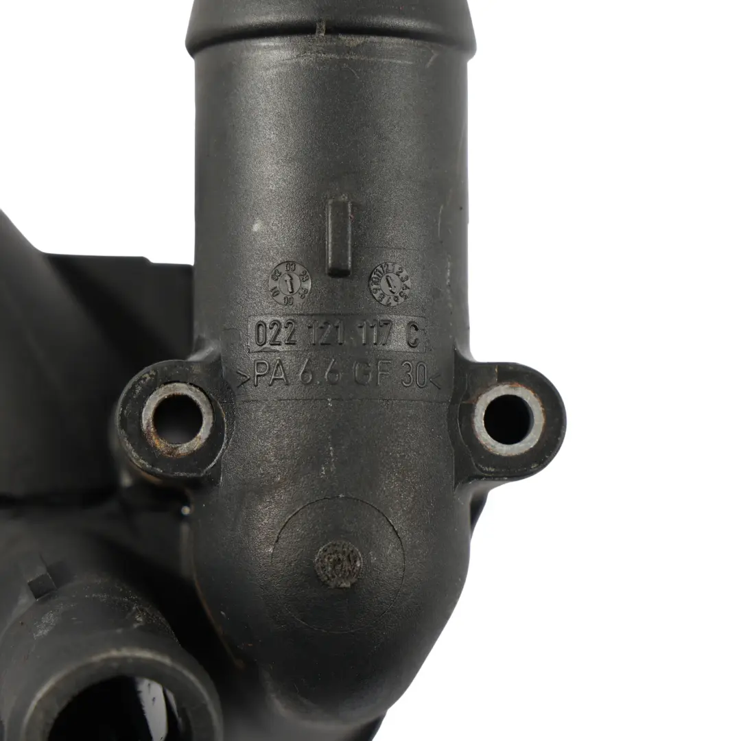 Volkswagen Touareg 7L Thermostat Kühlmittel Gehäuse 3.2 Benzin - SKU 022121117C-1 - Teilenummer 022121117C