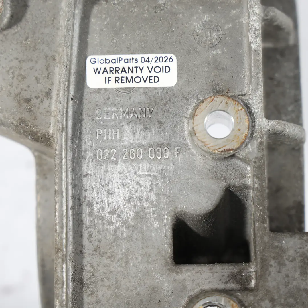 VW Touareg 7L Audi A3 8P 3.2 FSI V6 Alternator Bracket Mount Holder - SKU 022260087F-1 - Part number 022260087F