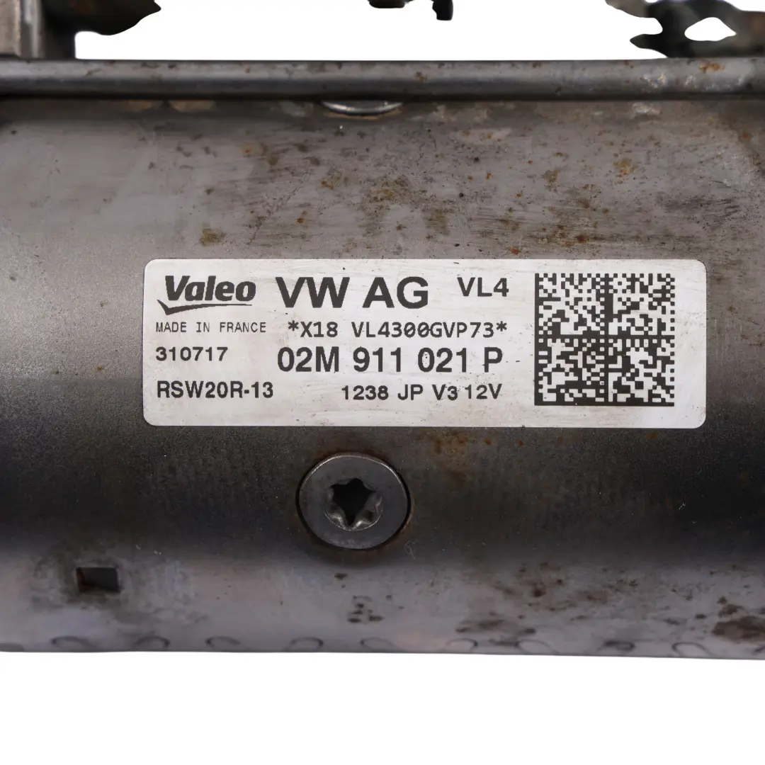 3V Audi A3 8V VW Golf Mk7 Motor Arranque 2.0 TDI para Skoda Superb con número de pieza 02M911021P Skoda Superb 3V Audi A3 8V VW Golf Mk7 Motor Arranque 2.0 TDI - SKU 02M911021P - Número de pieza 02M911021P