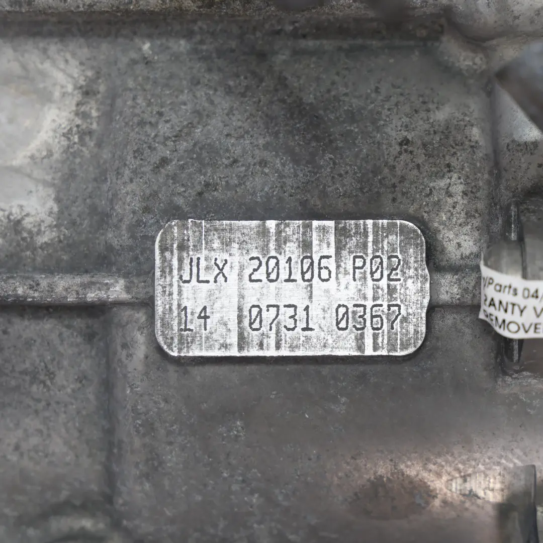 Audi A3 8P 2.0 TFSI Quattro Manual Gearbox 6 Speed JLX WARRANTY - SKU 02Q300015CX - Part number 02Q300015CX