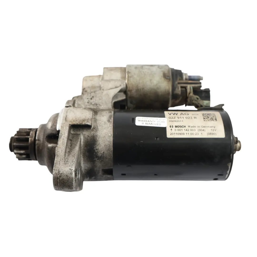5k Anlasser 1.4 TFSI CAXC Benzin 0001142003 für Audi A3 8P VW Golf mit Teilenummer 02Z911023R Audi A3 8P VW Golf 5k Anlasser 1.4 TFSI CAXC Benzin 0001142003 - SKU 02Z911023R - Teilenummer 02Z911023R