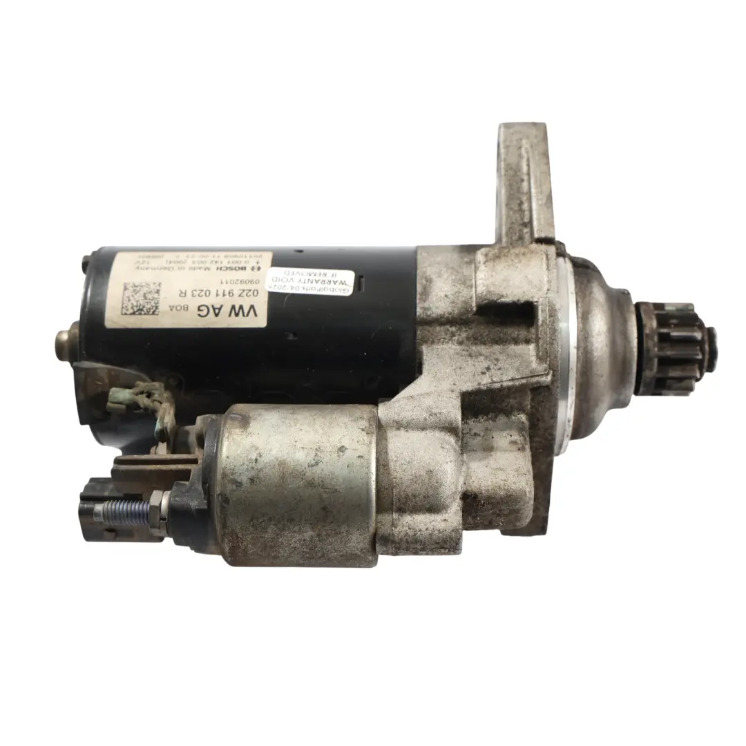 Audi A3 8P VW Golf 5k Motorino Avviamento 1.4 TFSI CAXC - SKU 02Z911023R - Numero di parte 02Z911023R