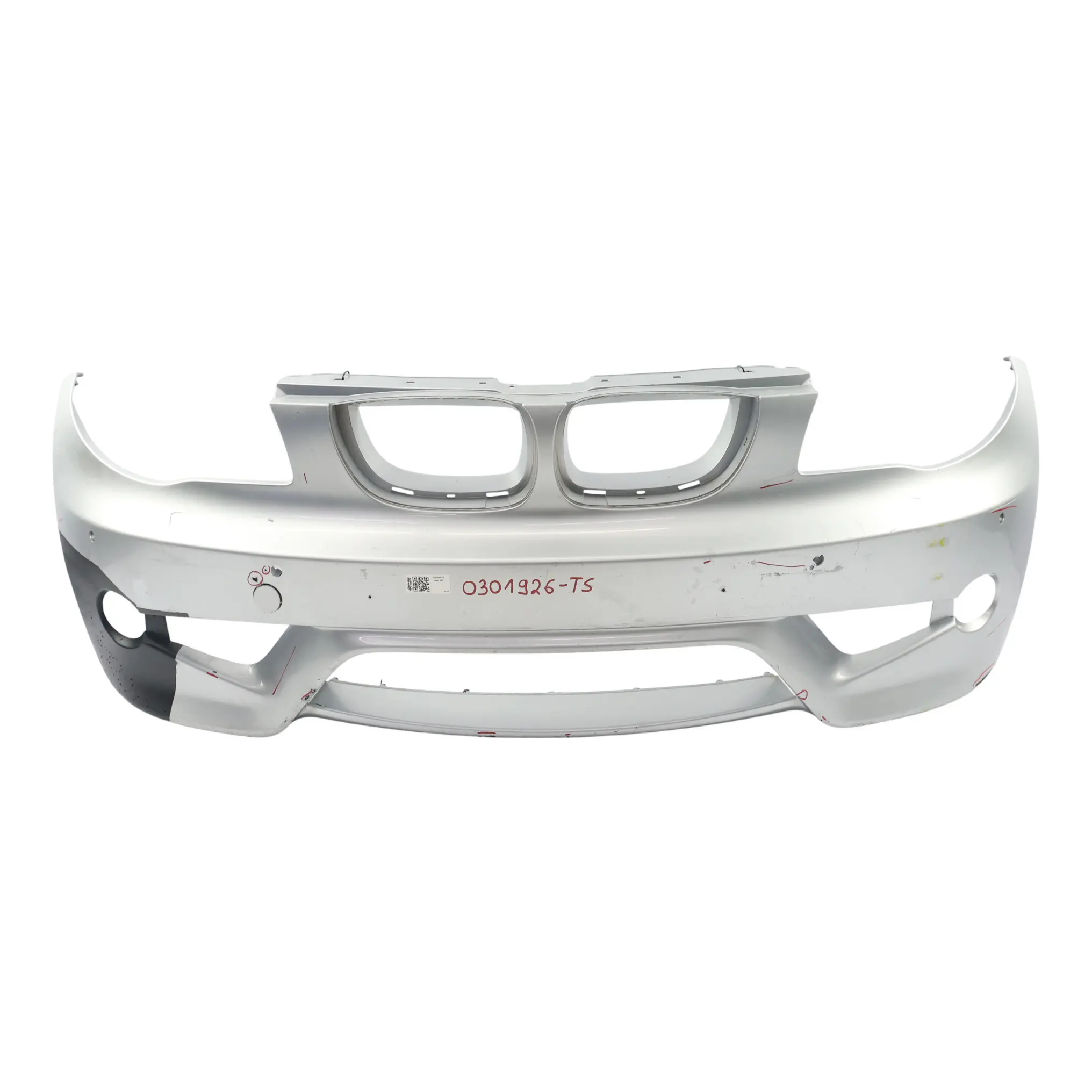 BMW E81 E87 M Front Bumper Aerokit Trim Panel Titansilber Metallic - 354