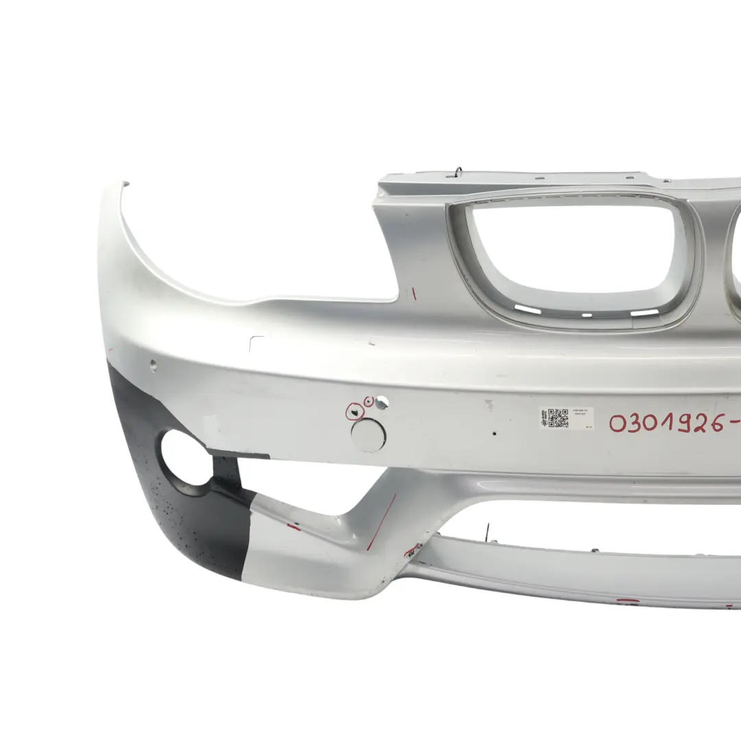 BMW E81 E87 Zderzak Przedni Aerokit Titansilber Metallic 354 - SKU 0301926-TS - Numer Części 0301926