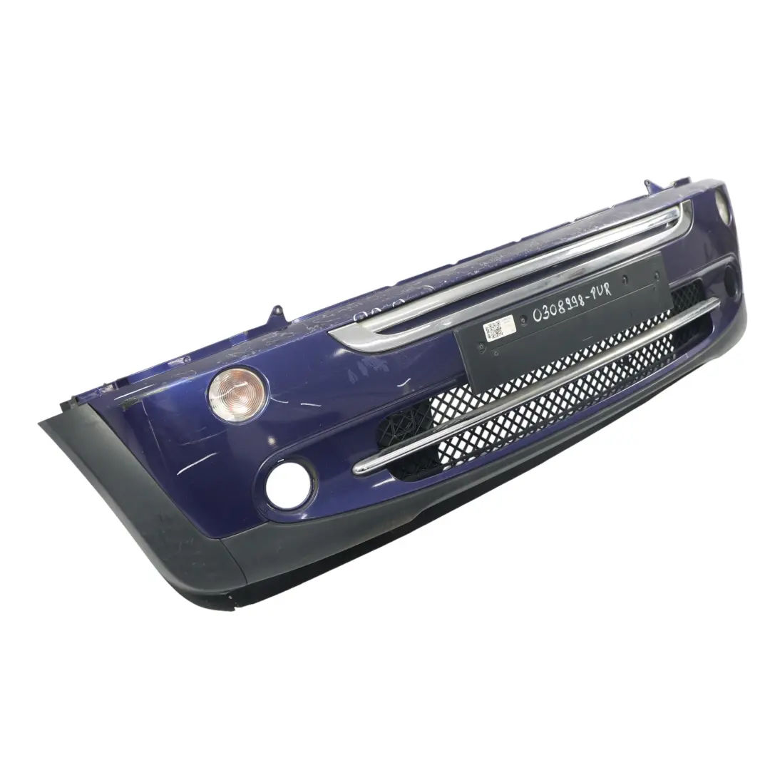 Front Bumper Cover Panel Facelift Black-eye Purple Metallic - A24 to Mini R50 R52 with Part number 0308998 Mini R50 R52 Front Bumper Cover Panel Facelift Black-eye Purple Metallic - A24 - SKU 0308998-PUR - Part number 0308998