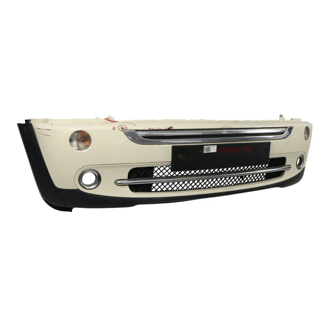 Front Bumper Complete Panel Pepper White - 850 to Mini R50 R52 with Part number 0308998 Mini R50 R52 Front Bumper Complete Panel Pepper White - 850 - SKU 0308998-PW2 - Part number 0308998