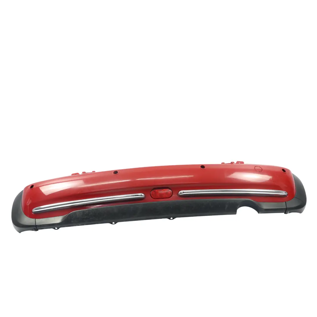 Mini R52 Rear Bumper Cabrio Complete PDC Trim Panel Chili Red - 851 - SKU 0309183-CHRED1 - Part number 0309183