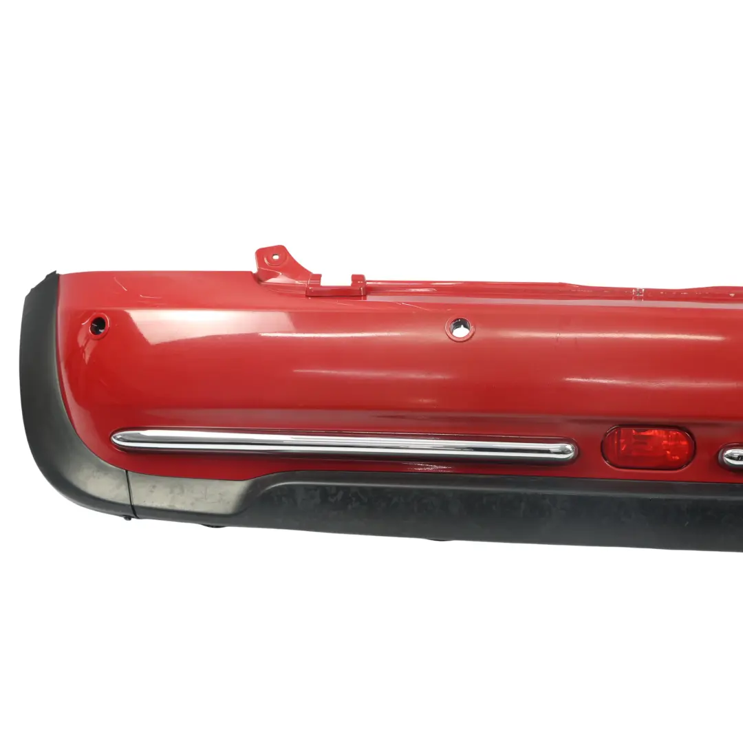 Bumper Cabrio Complete PDC Trim Panel Chili Red - 851 to Mini R52 Rear with Part number 0309183 Mini R52 Rear Bumper Cabrio Complete PDC Trim Panel Chili Red - 851 - SKU 0309183-CHRED1 - Part number 0309183