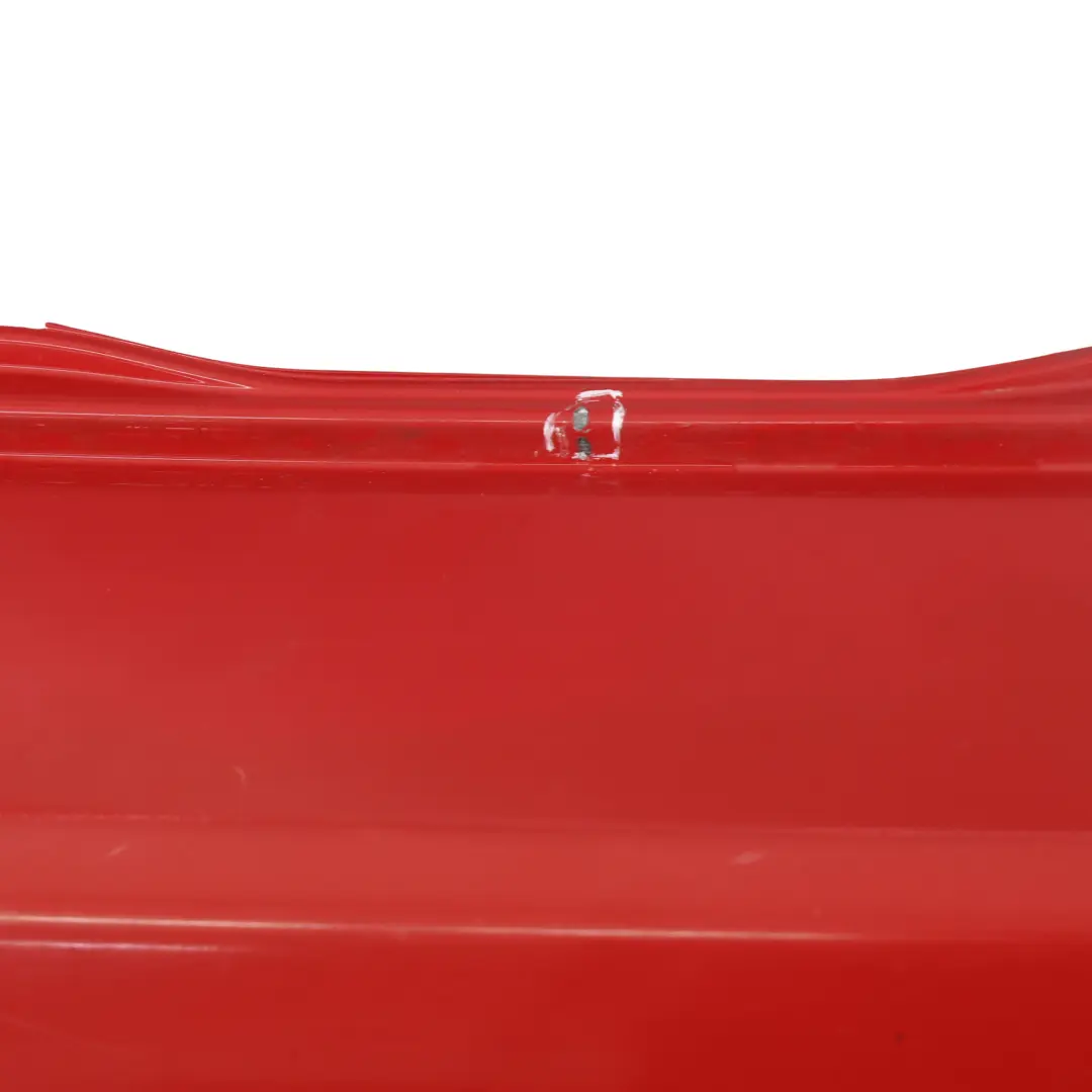 Mini R52 Heckstoßstange Cabrio komplett PDC Zierleiste Chili Rot - 851 - SKU 0309183-CHRED1 - Teilenummer 0309183