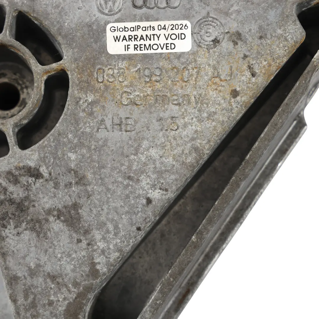 Volkswagen Skoda Fabia Mk1 6y Soporte Motor Bracket 1.9 TDI 038199207AJ - SKU 038199207AL - Número de pieza 038199207AL