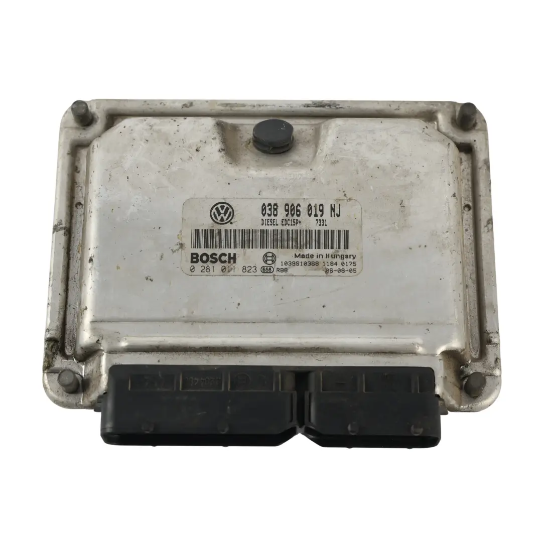 Seat Skoda Fabia Mk1 6Y Modulo ECU Motore Manuale BLT 130HP 1.9 TDI - SKU 038906019NJ-1 - Numero di parte 038906019NJ
