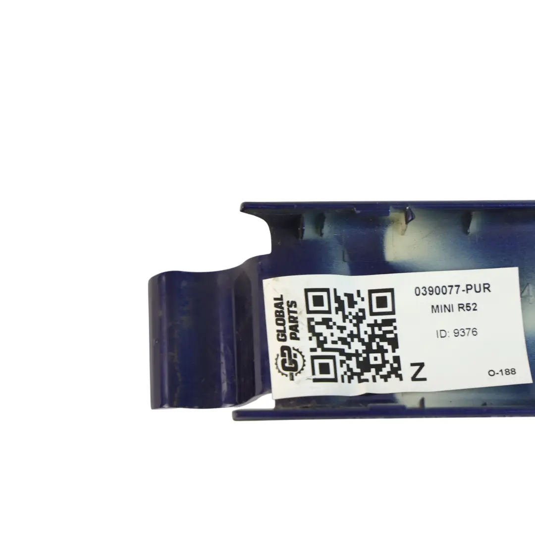 Kofferraum Deckel Scharnier Links Schwarz Lila A24 7127547 für Mini R52 Cabrio mit Teilenummer 0390077 Mini R52 Cabrio Kofferraum Deckel Scharnier Links Schwarz Lila A24 7127547 - SKU 0390077-PUR - Teilenummer 0390077