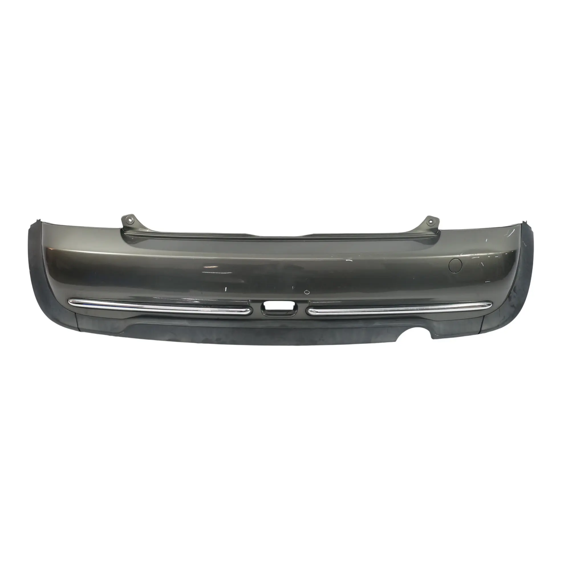 Mini Cooper R50 Rear Bumper Trim Panel Chrome Royal Grey Metallic - A48