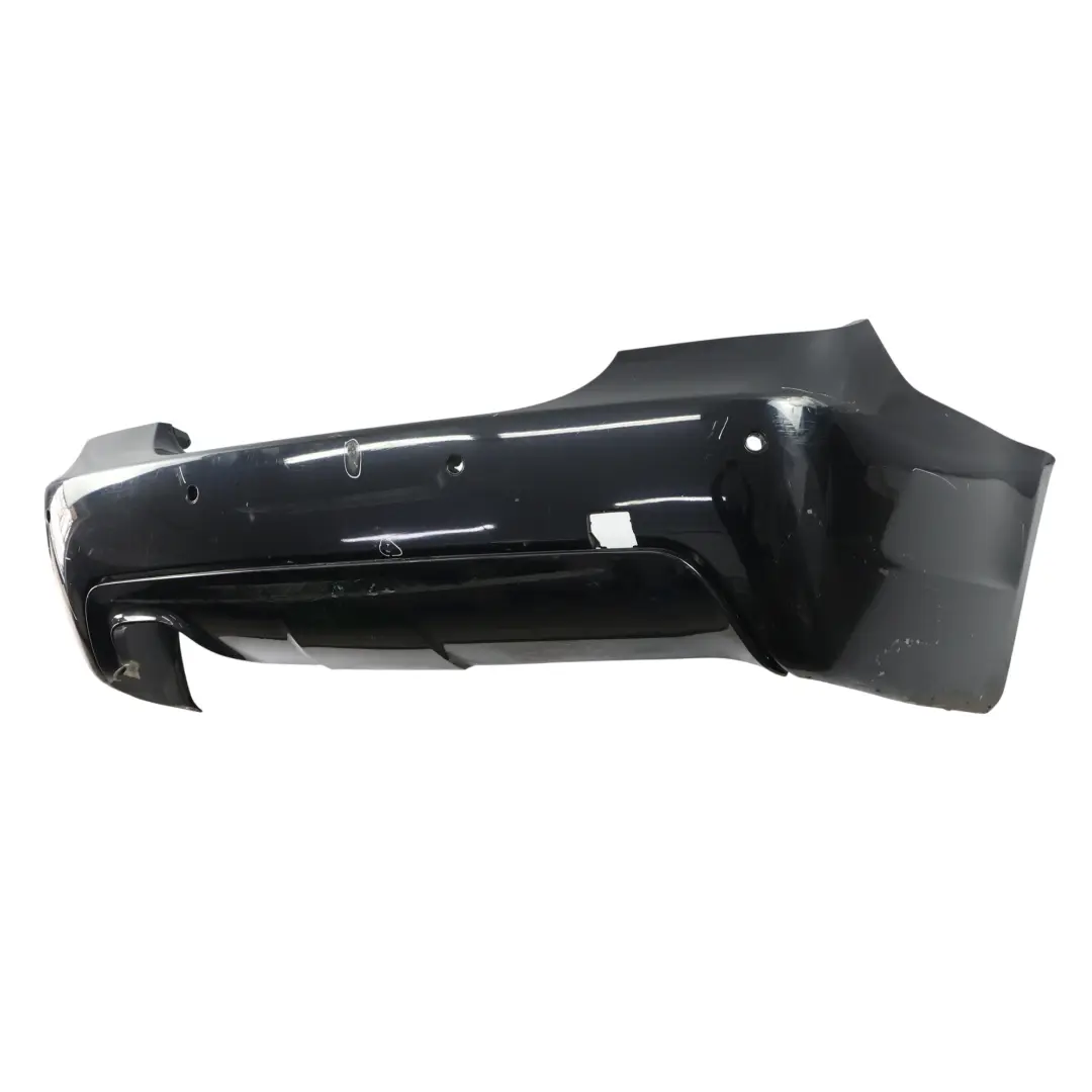 BMW E60 M Sport Rear Bumper Panel PDC Carbonschwarz Carbon Black - 416 - SKU 0394707-CAR1 - Part number 0394707