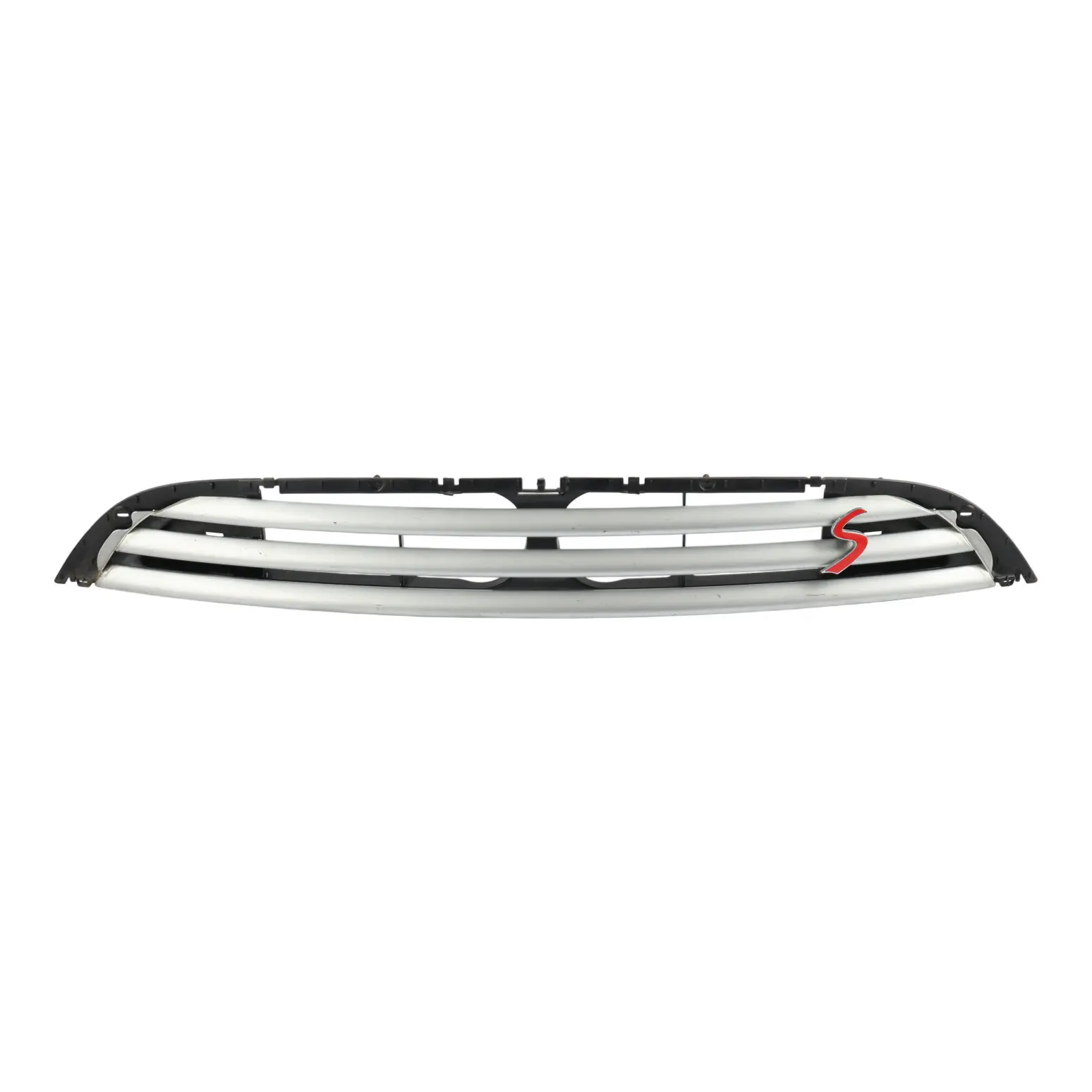 Mini Cooper S R53 Griglia Inferiore Paraurti Anteriore Argento Puro 900 1490376