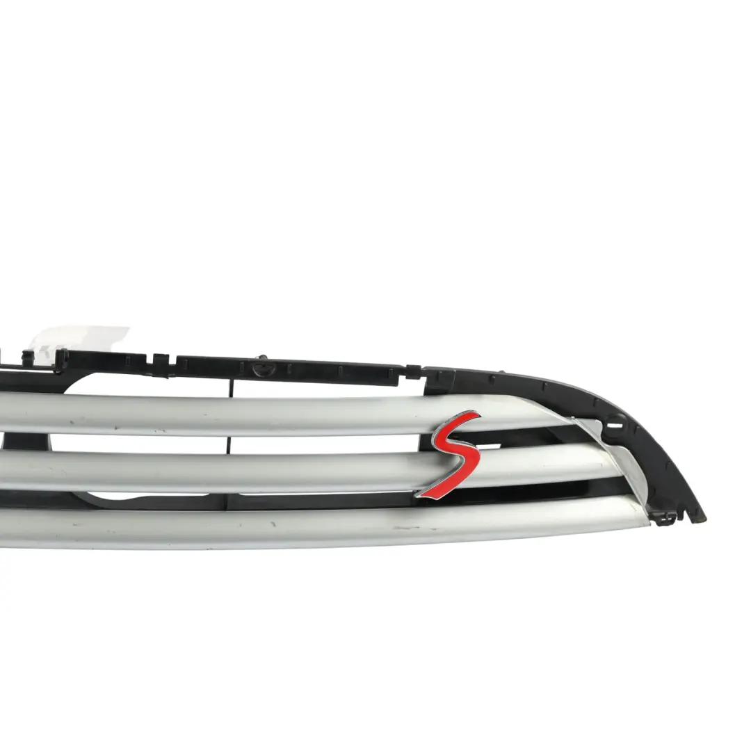 Griglia Inferiore Paraurti Anteriore Argento Puro 900 1490376 per Mini Cooper S R53 con numero di parte 0395839 Mini Cooper S R53 Griglia Inferiore Paraurti Anteriore Argento Puro 900 1490376 - SKU 0395839-PS - Numero di parte 0395839