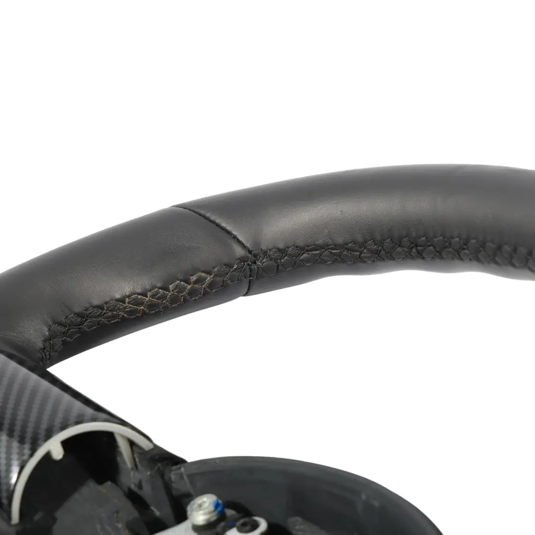 Mini Cooper R50 R52 R53 JCW Volante Cuero Negro Aspecto Carbono - SKU 0397016 - Número de pieza 0397016