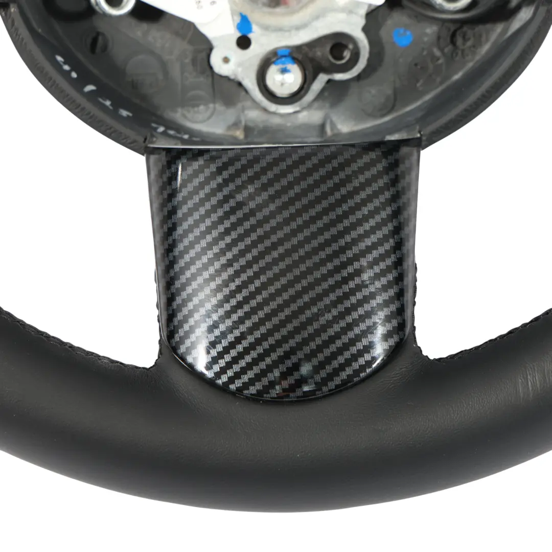 Steering Wheel Black Leather Carbon Look to Mini Cooper R50 R52 R53 JCW with Part number 0397016 Mini Cooper R50 R52 R53 JCW Steering Wheel Black Leather Carbon Look - SKU 0397016 - Part number 0397016